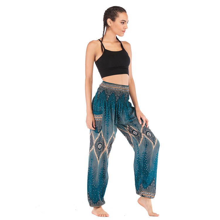 High Waist Bloomers Yoga Casual Pants