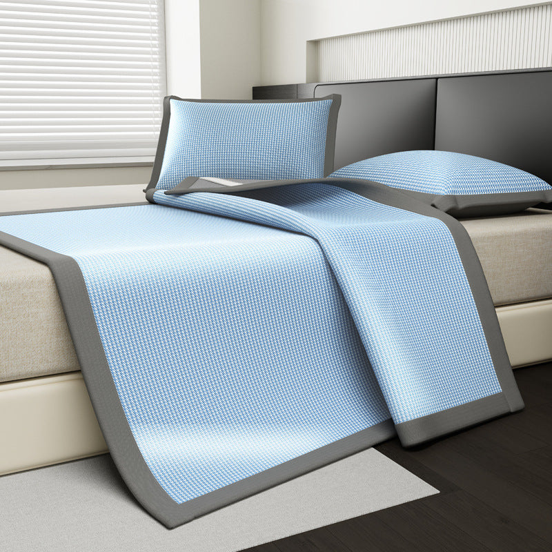 Silk Jacquard Cooling Bed Sheet Set