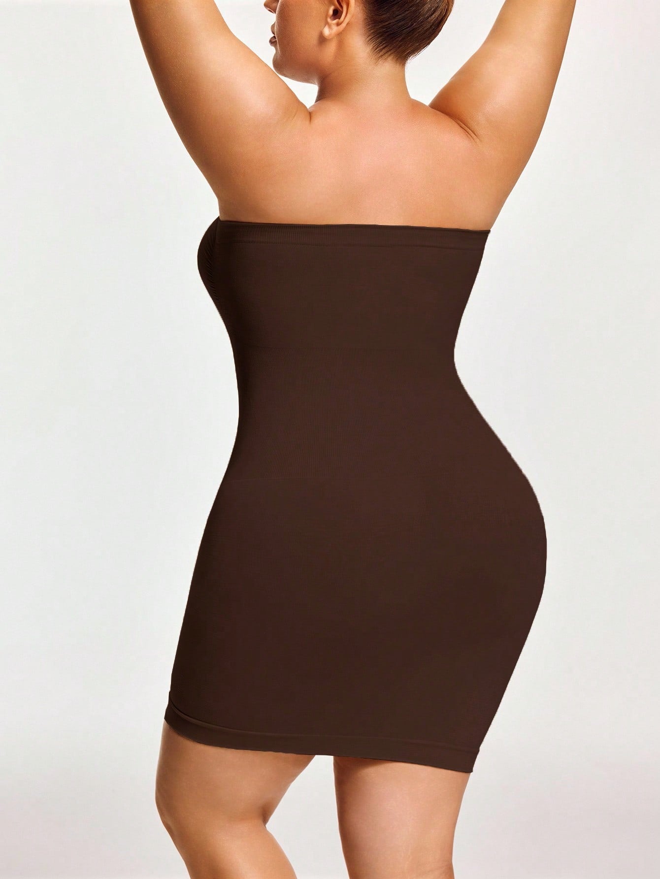 Women's Firm Control Strapless Shapewear Dress - Full Body Contour & Slimming