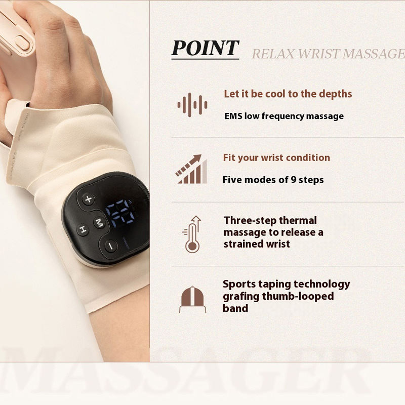 Smart Hot Compress Breathable Removable Hand Sprain Massage Protective Gear