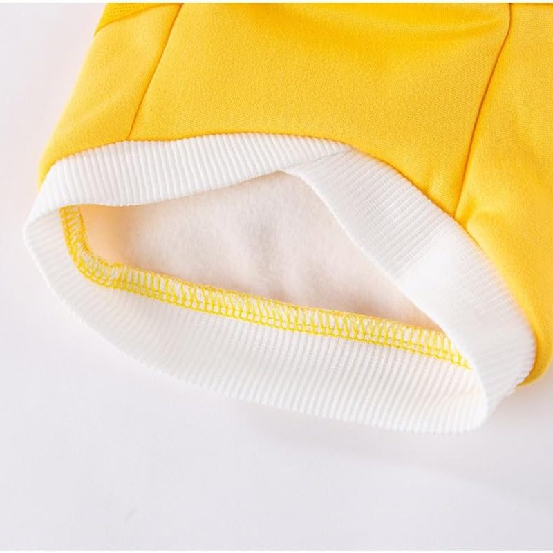 Pet Dog Hoodie Cartoon Lightweight Coat For Small Dogs Fashionable Pet Outfit