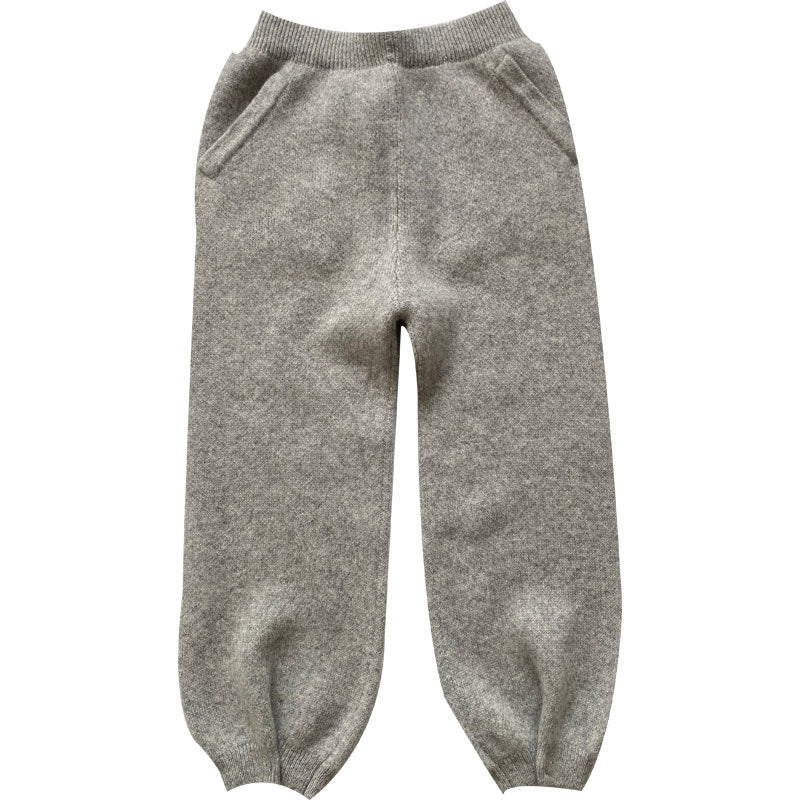 Korean-style Thickened High-waist Trousers
