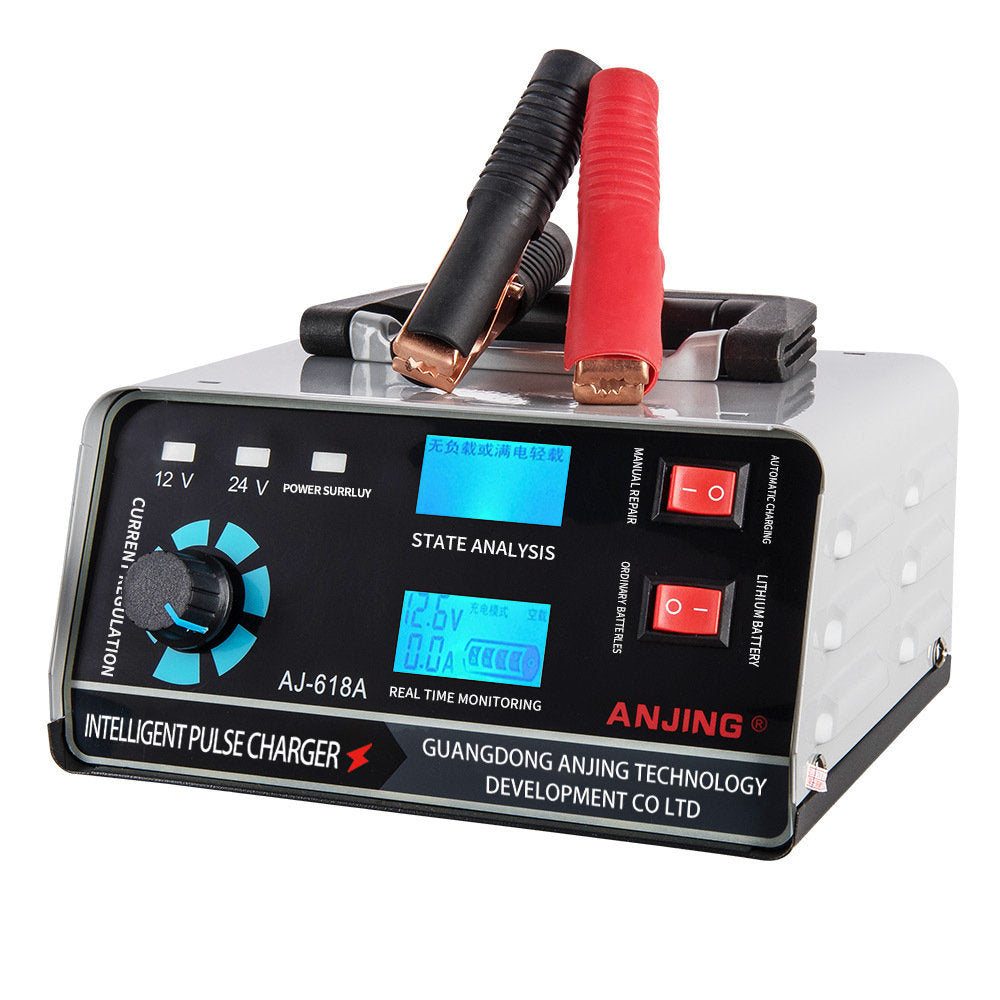 Universal Battery-Powered Smart Car Battery Charger For Start-Stop Systems