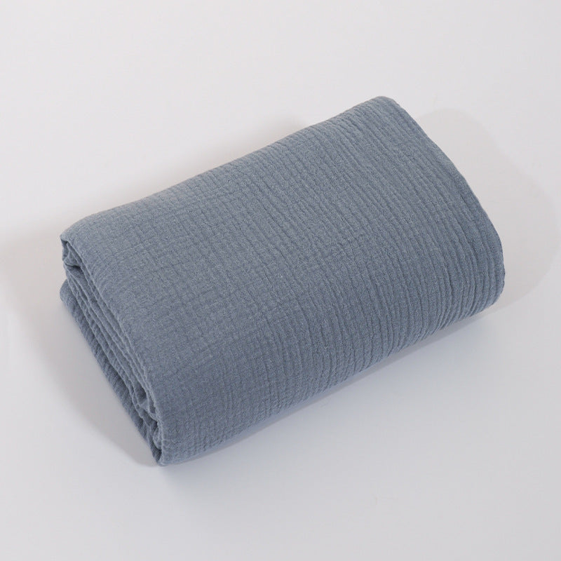 Newborn Bath Towel Solid Color Pure Cotton Gauze