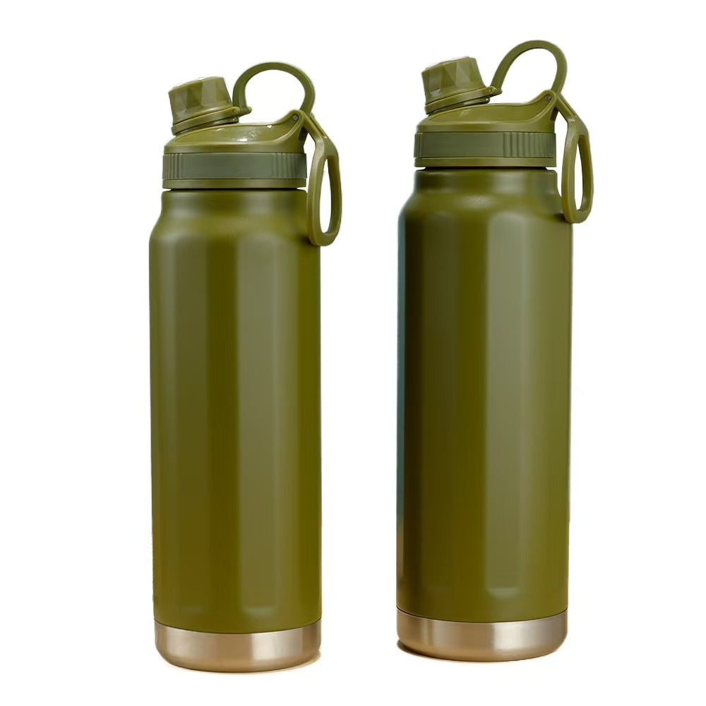 New Outdoor Leisure Car-mounted Diamond-pattern Insulated Water Bottle