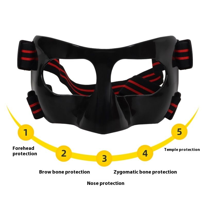 Basketball Mask Nose Protection Face Care Anti-collision