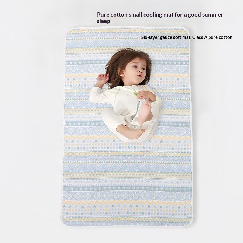 Baby Cooling Mat Six-layer All-cotton Gauze For Toddlers