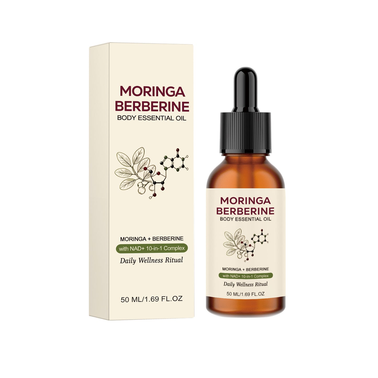 Body Moisturizing Essential Oil Lightweight Hydrating Skin Care Oil for Smooth and Nourished Skin