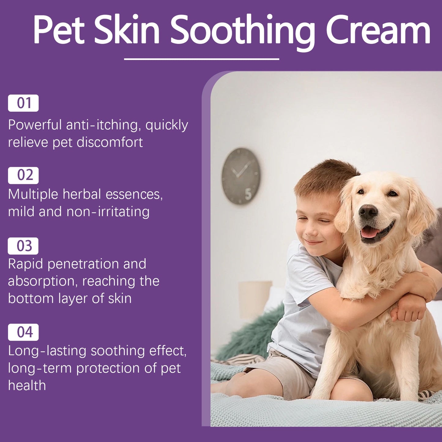 Gentle Natural Pet Skin Care Soothing Cream