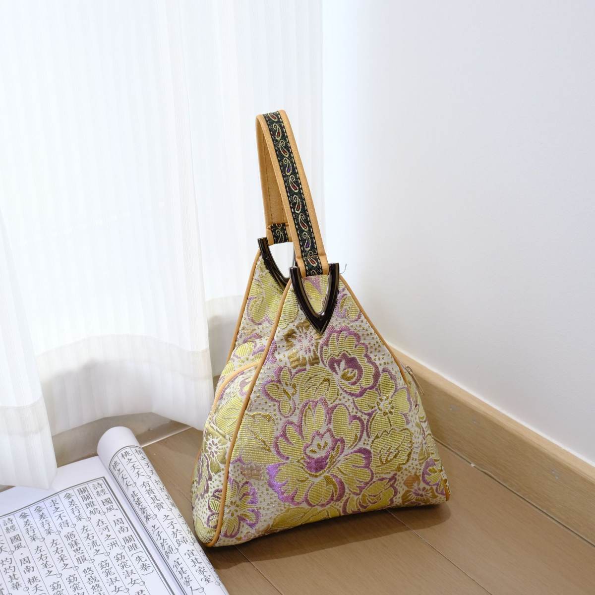 Yunjin Cheongsam Hand Bag Mobile Phone Brocade