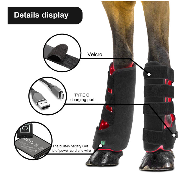 Red Light Infrared Pet Sports Wound Recovery Horse Leg Portable Phototherapy
