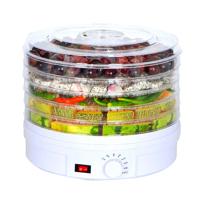 350W Electric Food Dehydrator Fruit Meat Beef Dryer Veg Preserver Machine 5 Tray