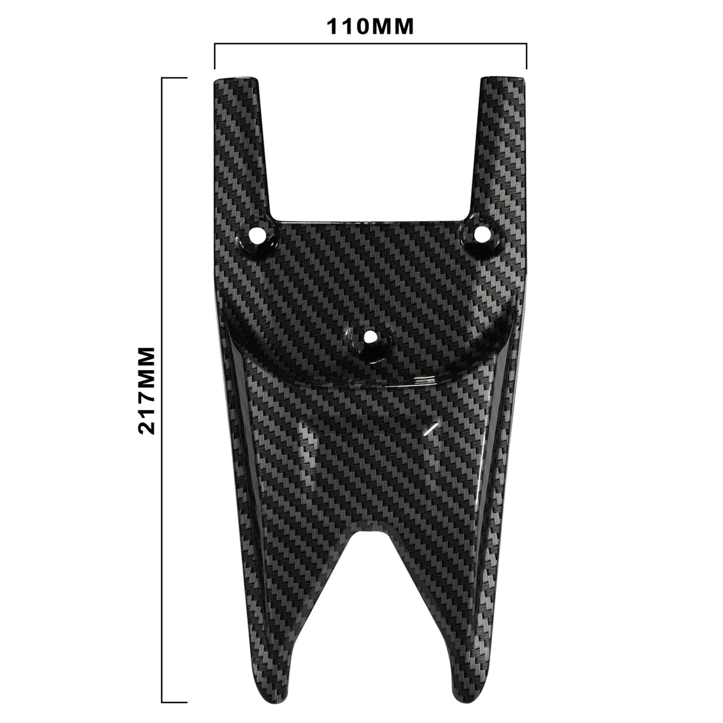Applicable To Talaria Sting X3 Motorcycle PP Material Carbon Fiber Pattern Rear Tail Cover Modification Accessories