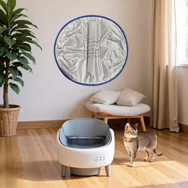 Cat Litter Box Accessories Scratch-resistant Non-stick Waterproof And Leak-proof