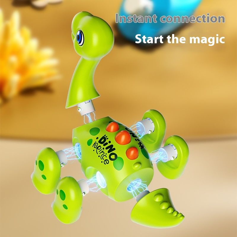 Dinosaur Toys For Children Puzzle Magnetic Assembly Free DIY Simulation Animal Model