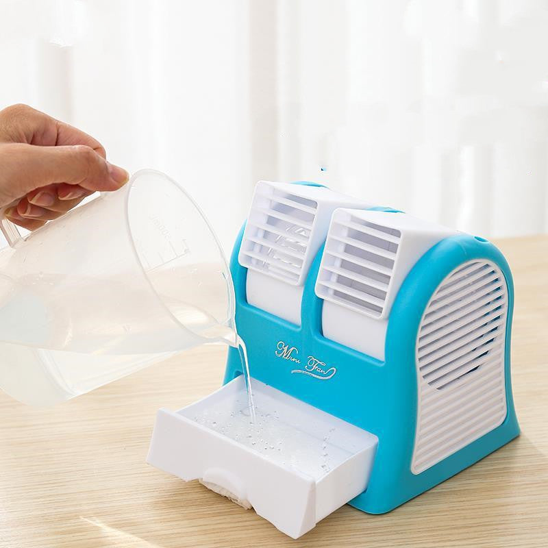 Summer Desktop With Ice Water Cooling Vertical Mini Air Conditioner
