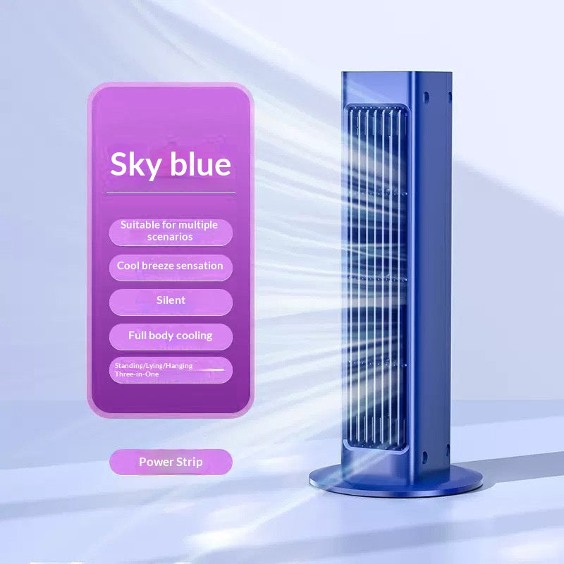 Hanging Wall Of Large Wind-driven Cooling Fan With Shaking Head