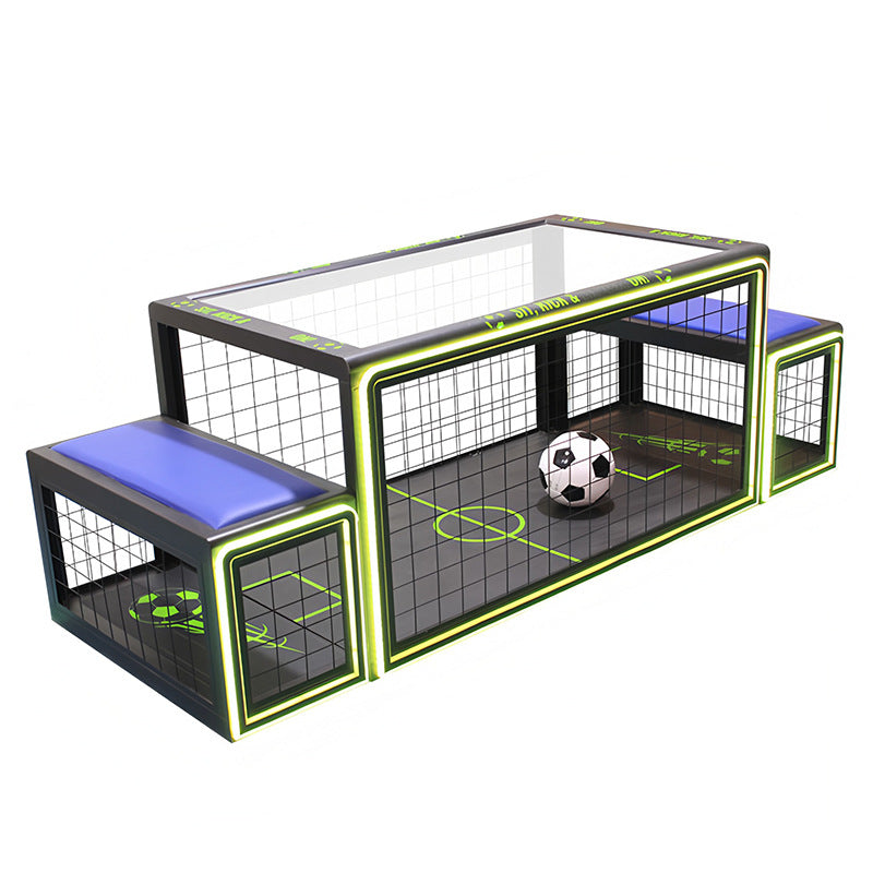 Soccer Table Sports Game Equipment With Live Player Interaction