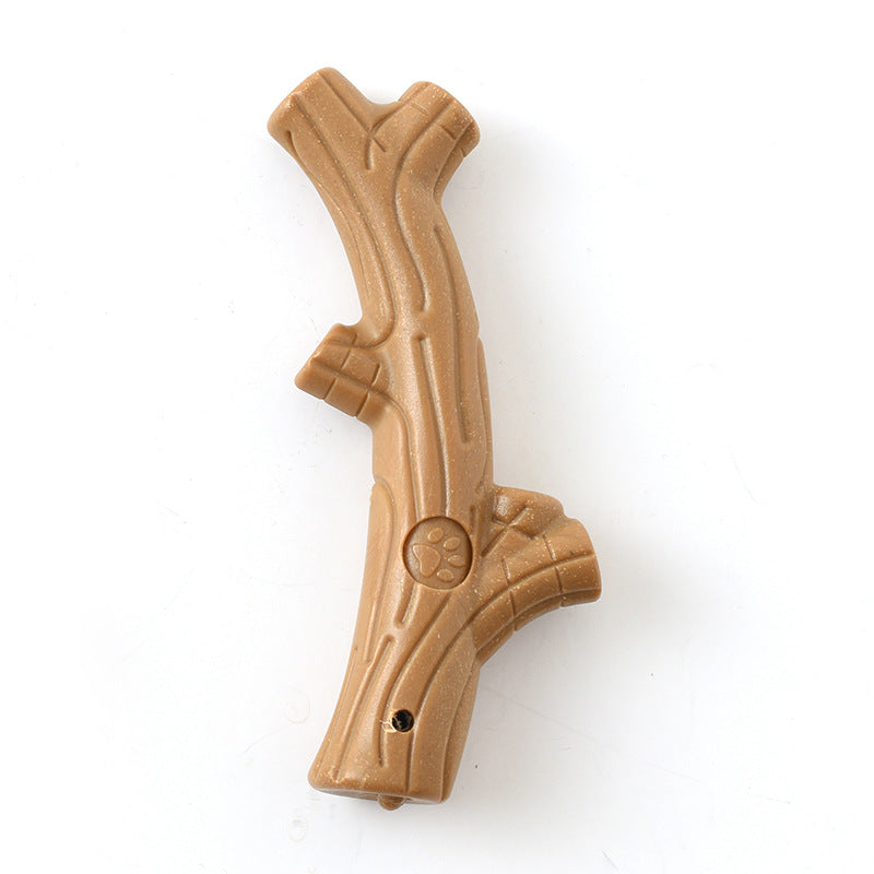 Pet Chew Toy Bone-shaped Made Of Bamboo Helps Grind Teeth Strengthens Teeth And Is Highly Durable