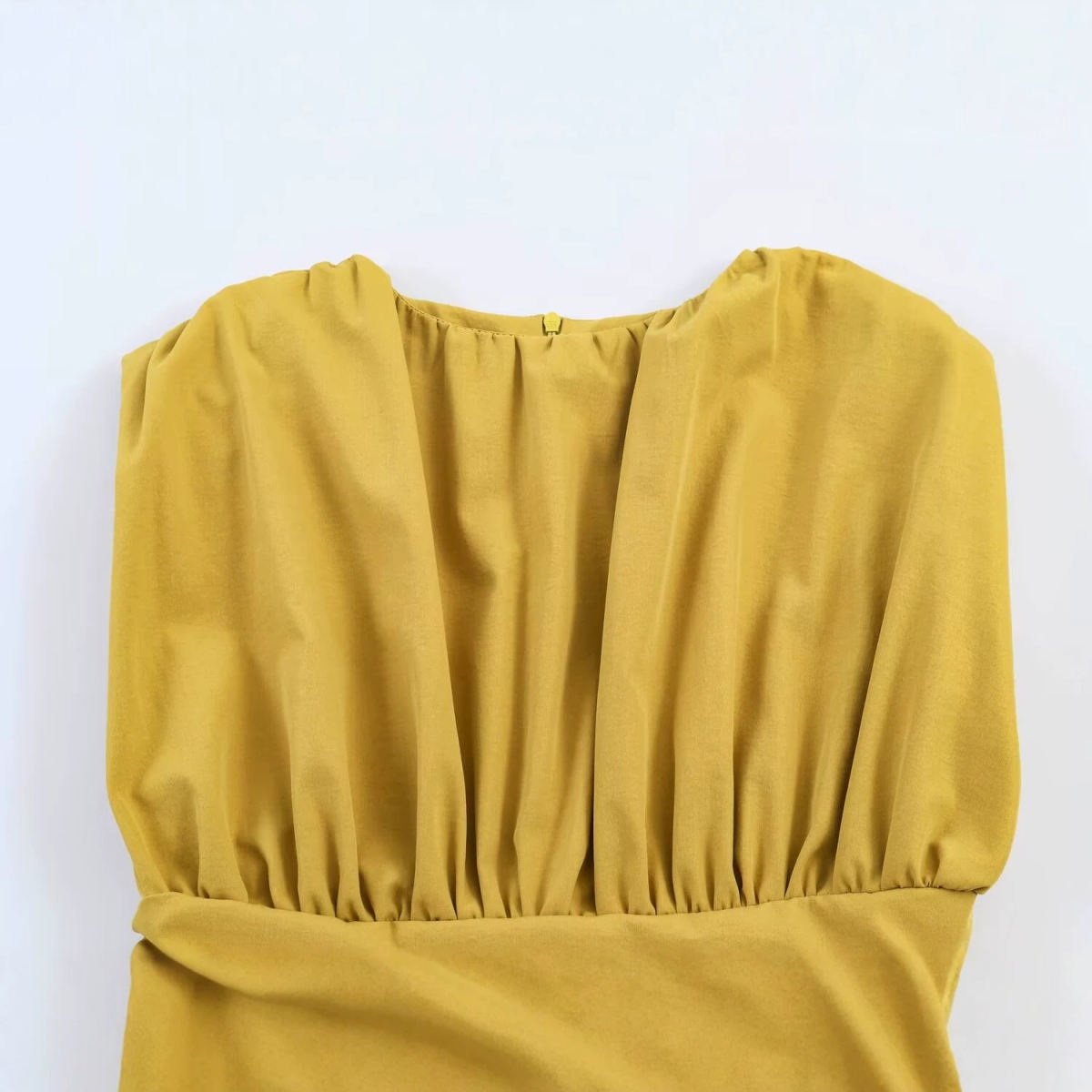 Summer Fashion Solid-color Sleeveless Swing-fit Dress