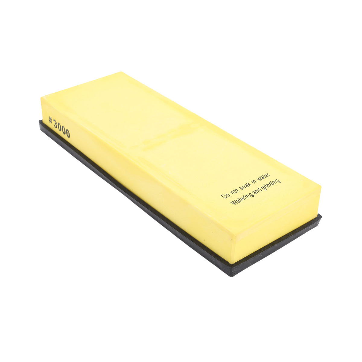 Sharpening Stone Yellow 3000 Grit Professional Whetstone With Anti Slip Base For Kitchen Cutters Scissors