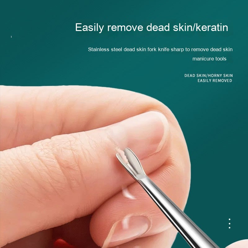 Stainless Steel Manicure For Removing Dead Skin Nail Beauty Tools