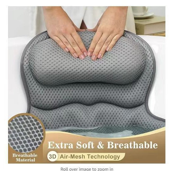 Butterfly Suction-cup Bath Basin Pillow