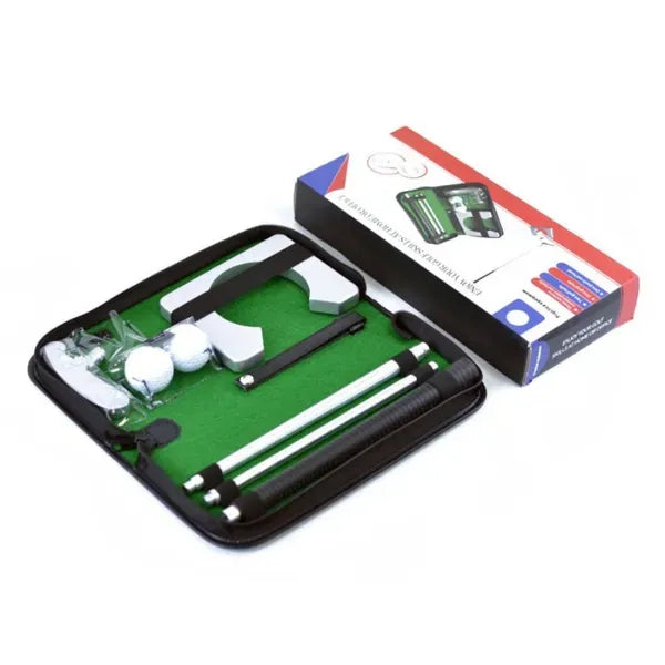 Right Hand Universal Pocket Golf Putter Set Portable Indoor Outdoor Practice Putter