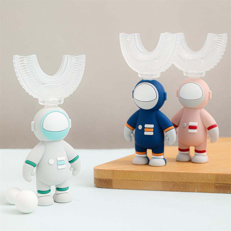 Astronaut Teether Toys Baby Prevent Hand Sucking Molar Rod