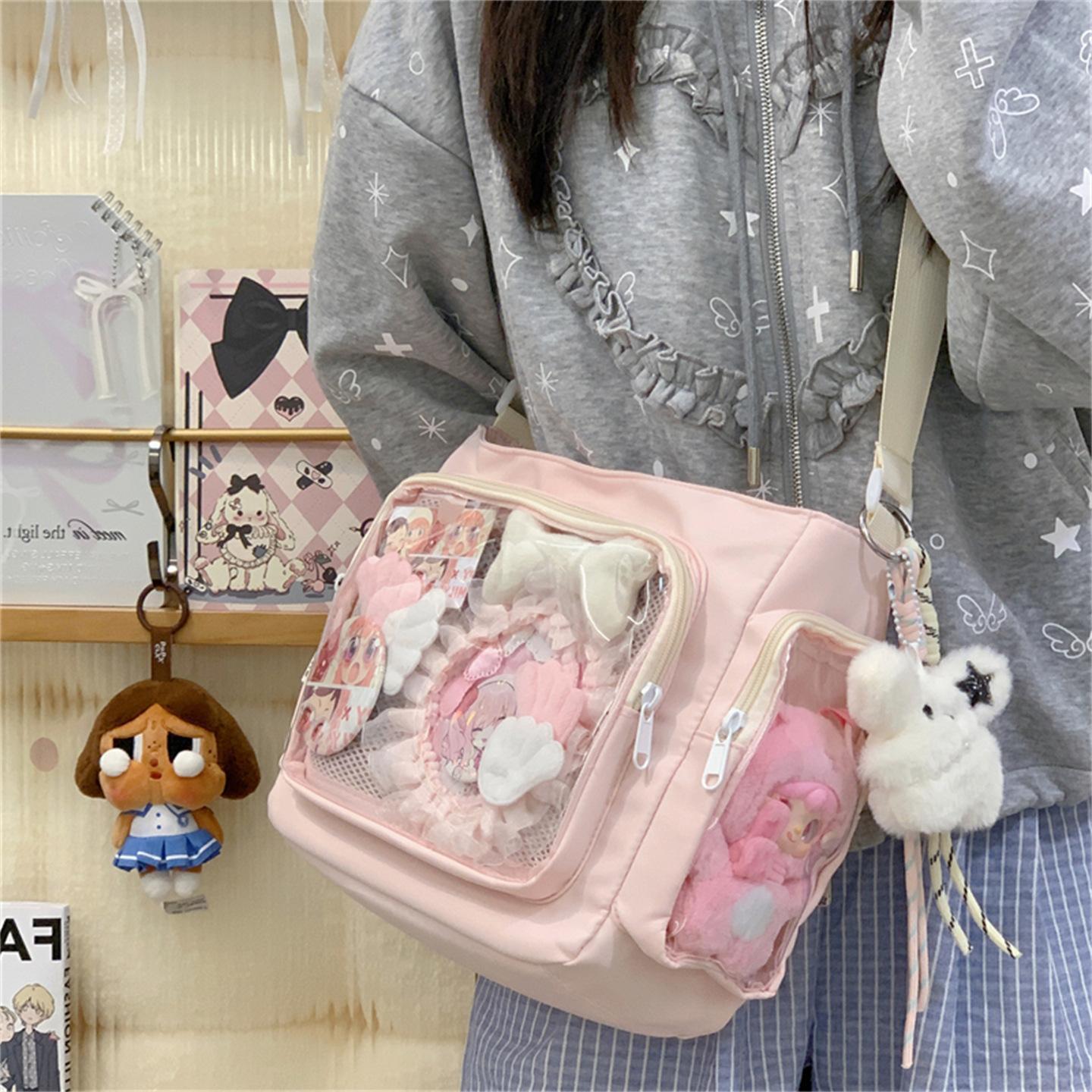 High-fashion Preppy-style Crossbody Bag For Women
