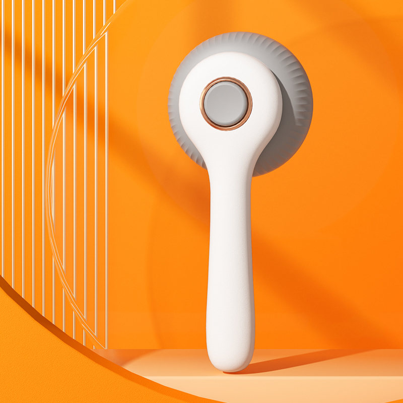 Pet Grooming Brush For Cats And Dogs Massage Self-Cleaning Slicker Comb Cat Grooming Supplies Removing Tangled Hair Loose Fur