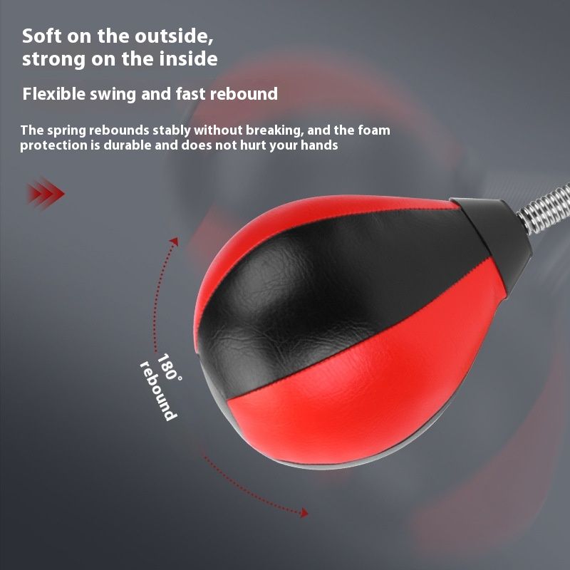 Home Training Equipment Pear-shaped Tumbler Vent Ball Elastic Ball Speed Ball Hanging Boxing Training Reaction