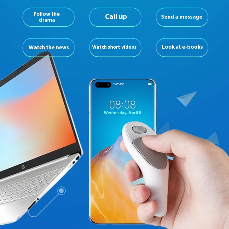 Video Bluetooth Wireless Finger Mouse USB Charging
