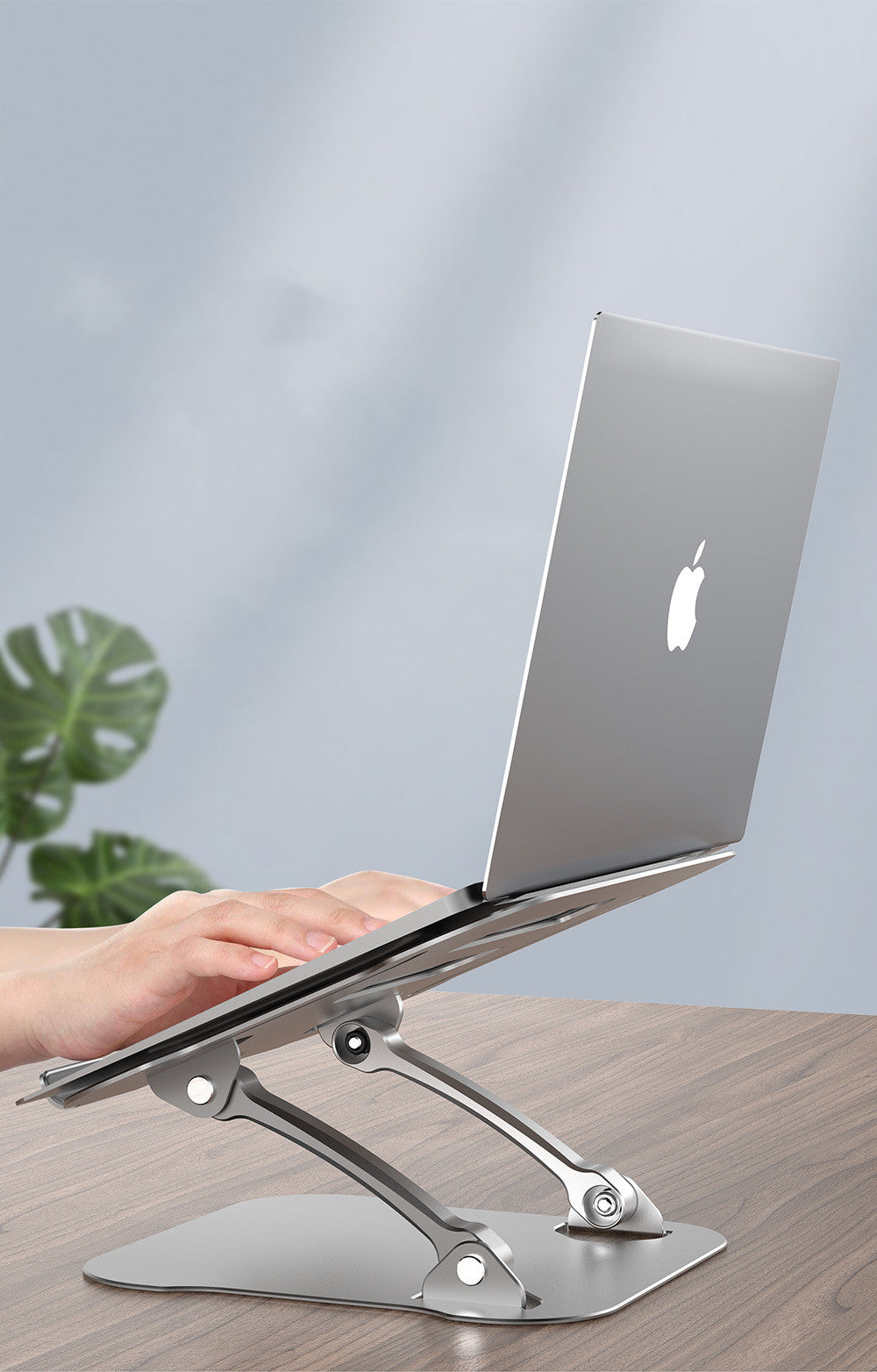 Compatible with Apple, Adjustable Lifting Laptop Bracket Aluminum Alloy Desktop Folding Ipad Tablet Cooling Bracket