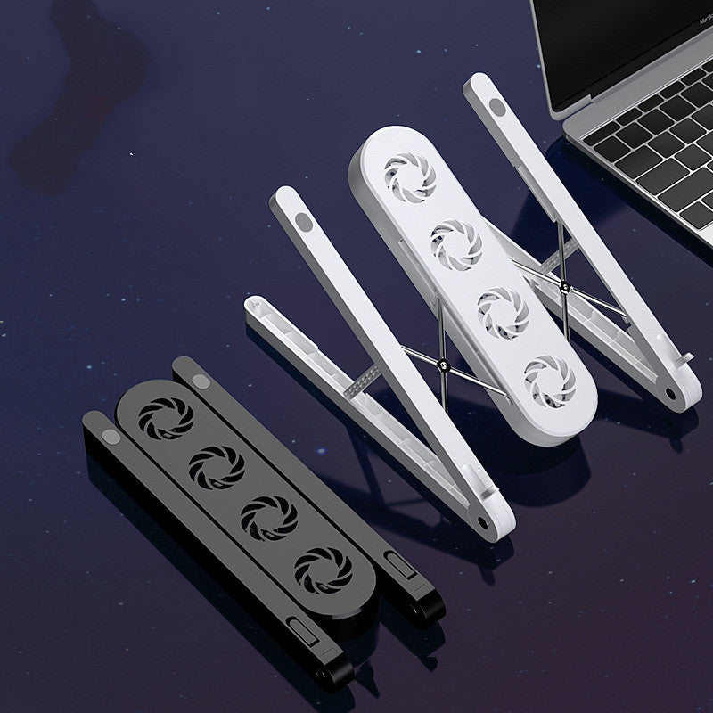Notebook Computer Bracket Folding Radiator Exhaust Air Cooling Fan