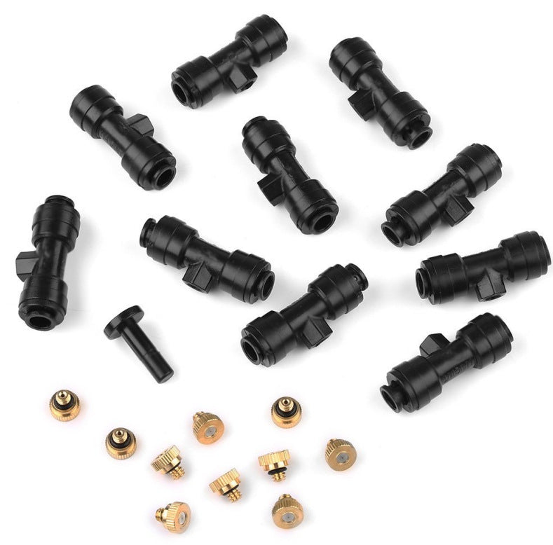 Low Pressure Spray Cooling Copper Nozzle Accessories Outdoor Cooling