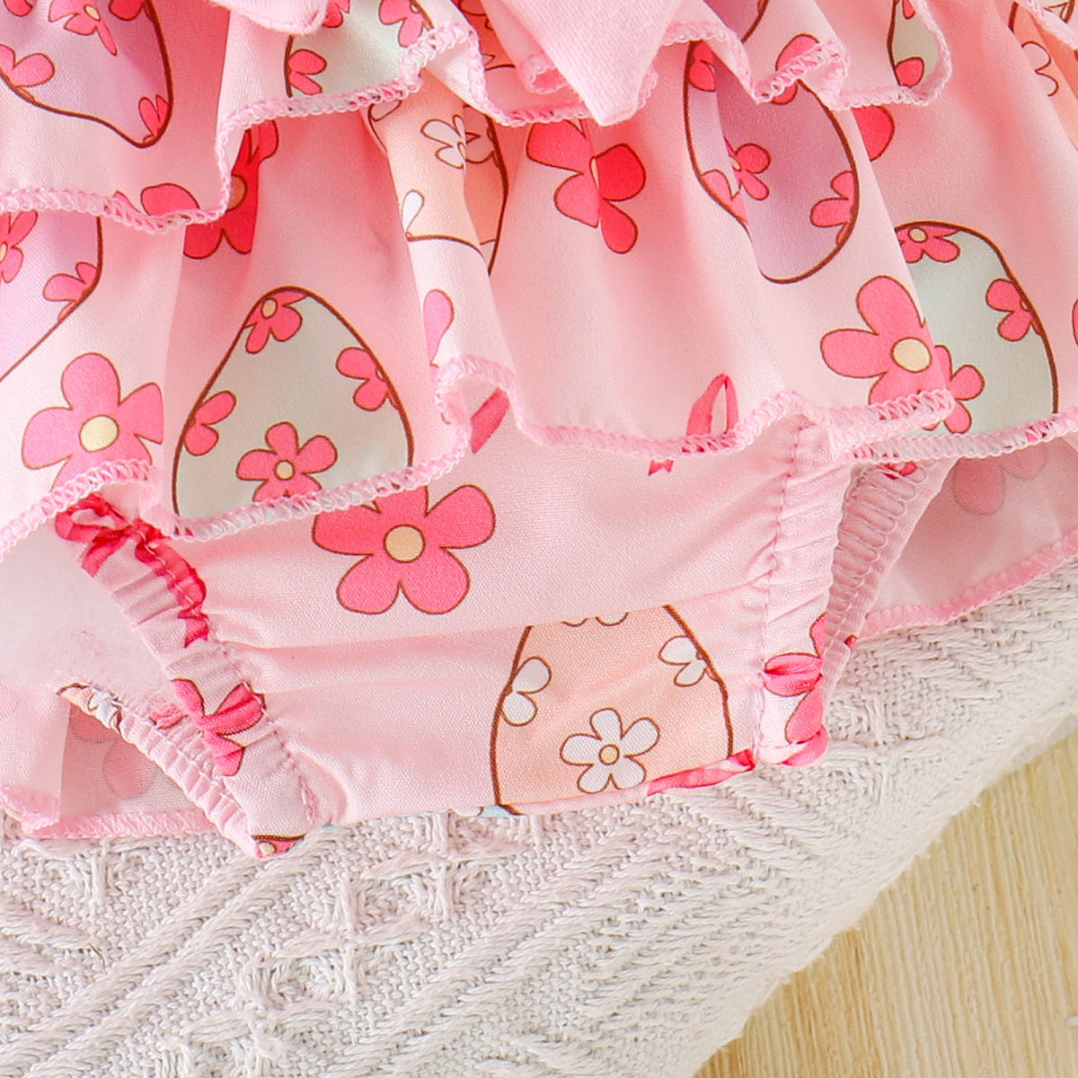 Easter Bow Hair Accessory For Childrens Clothing