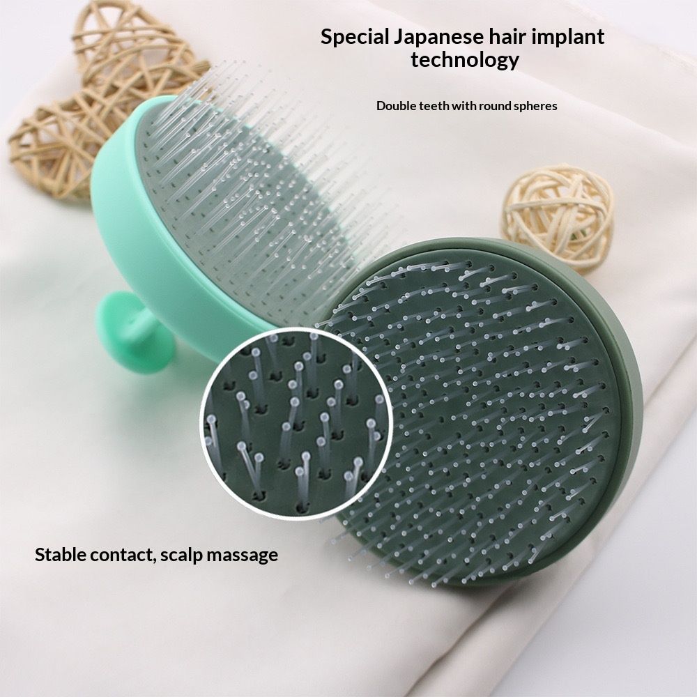 Cross-border High-and-low-tooth Hair-washing Comb Suitable For Both Wet And Dry Use