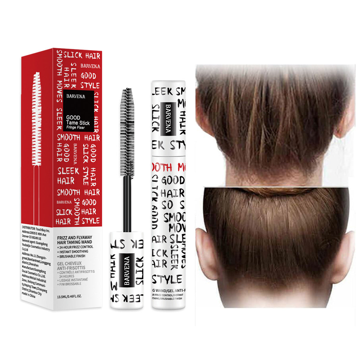 Hair Frizz-Control Styling Wand Portable Hold-Enhancing And Frizz-Defying Hair Care Wand