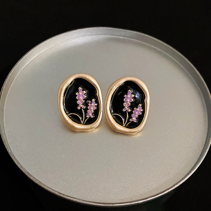 Niche Retro Earrings - Vintage Ins Style Light Luxury, Premium Elegant Studs, Wholesale Fashion Ear Jewelry For Women