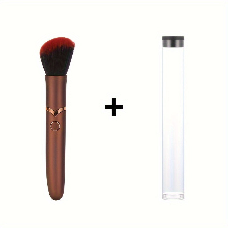 Discreet Mini Bullet For Women Elegant Makeup Brush Vibrator,Travel Friendly Body Massager With Nipple Stimulation