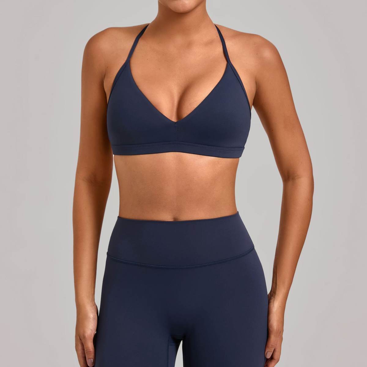 Hollow-out Beautiful-back Adjustable Yoga Bra