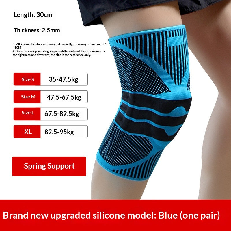 Breathable Silicone Non-Slip Knee Pads For Climbing And Fitness
