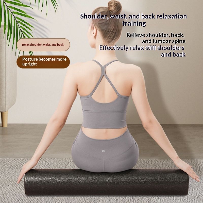 Yoga Block Used For Muscle Relaxation