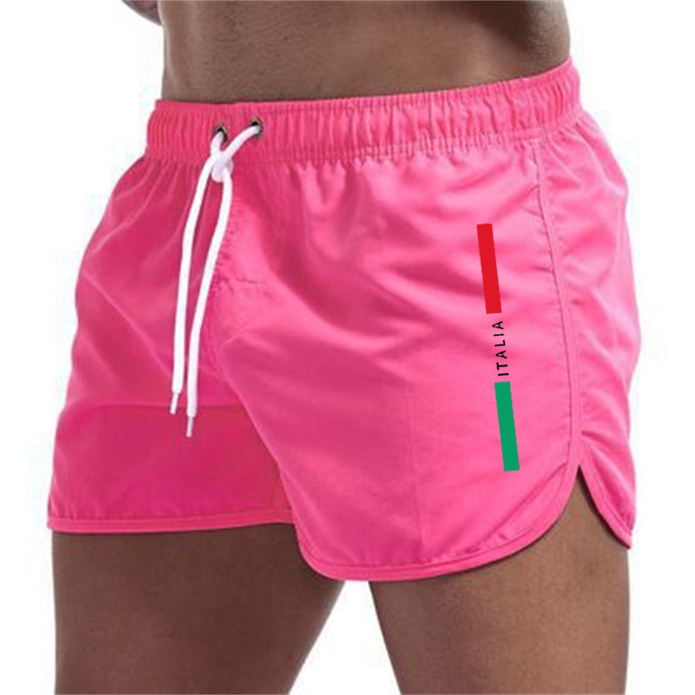Mesh Breathable Fitness Mens Sports Shorts