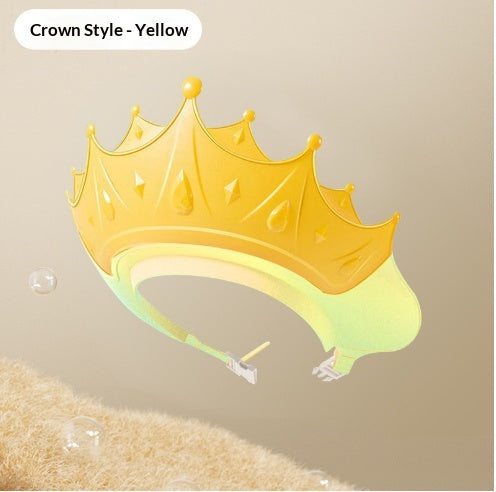 Childrens Hair-Washing Cap Baby Waterproof Bath Cap Newborn Adjustable