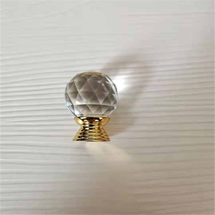 Crystal Ball Glass Handle For Dressing Table Or Makeup Box Drawer