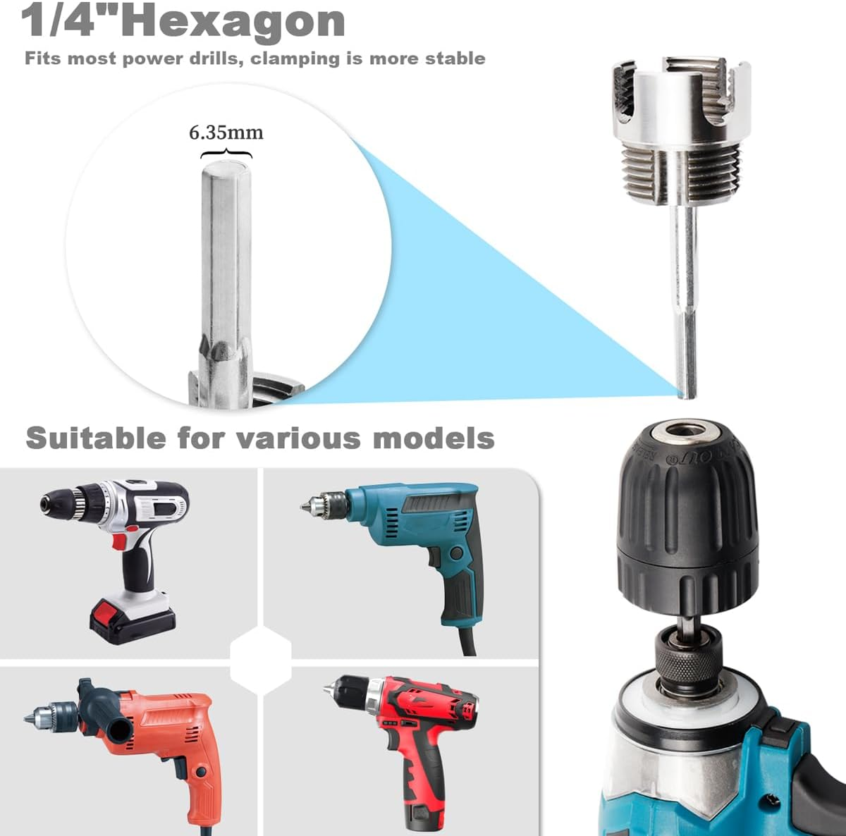 3-piece Heavy-duty Alloy Pipe Thread Tool Set, Integrated Internal And External Pipe Thread Processing Tools, PVC And Plastic Pipe Threader Set