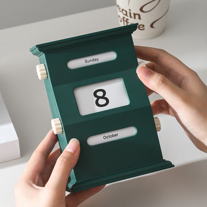 Retro Instagram-style Creative Desk Ornament Desk Calendar