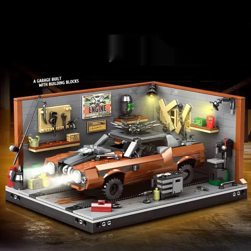 Sports Car Assembly Building Blocks Toy Model Gift For Boys And Girls